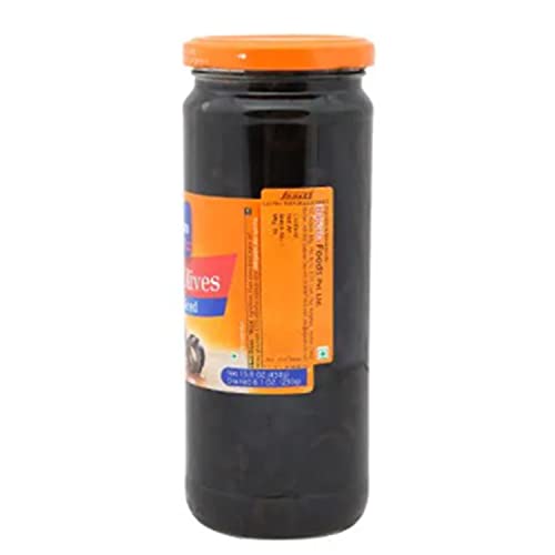 American Garden Black Olives Sliced, 15.87 Oz  450 G