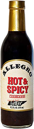 Allegro Hot And Spicy Marinade 12.7-Ounce Glass (Pack Of 6)