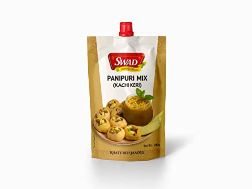 Swad Pani Puri Instant Paste 200 Gms, Chutney Paste (200Gm, Pani Puri Paste)