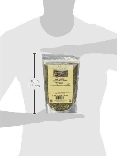 Starwest Botanicals Organic Plantain Leaf Cut & Sifted, 4 Ounces, Pack of 1