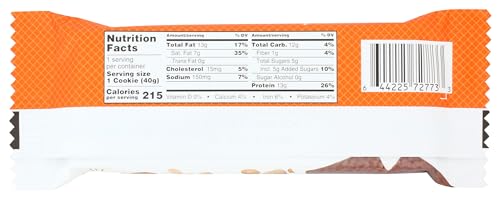 Power Crunch Peanut Butter Fudge Protein Energy Bar, Easy To Digest, High In Protein, 40 Grams (Pack Of 12)