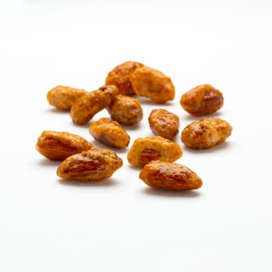 SweetGlob Old Fashioned Toffee Almonds, Crunchy Candy Coated, 1 Pound