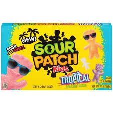 Sour Patch Kids Tropical Sweet And Sour Gummy Candy 3.5 Ounce Box