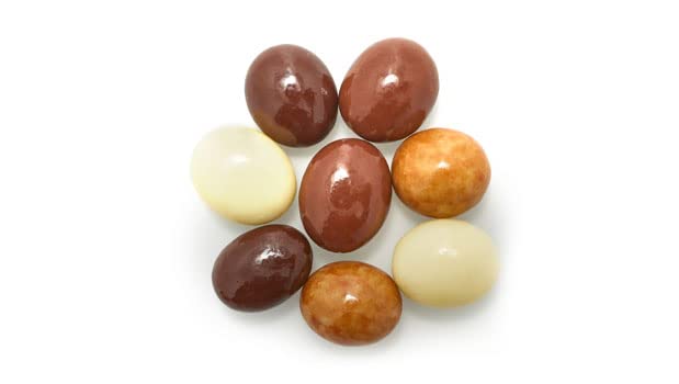 Yupik Triple Chocolate Espresso Coffee Beans  2.2 lb (35.2 oz)  Coffee Beans Covered in Milk Chocolate  White Chocolate & Dark Chocolate  Smooth & Crunchy  Sweet Snacks  Ideal for Topping & Baking
