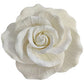 O'Creme Garden Roses Gumpaste Flower Set - White-Small - Edible Flowers For Cake Decorating - Sugar Paste Flowers For Cakes, Can