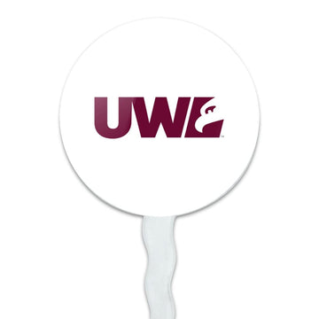 University Of Wisconsin - La Crosse University Secondary Logo Cupcake Picks Toppers Decoration Set Of 6