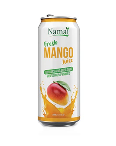 Namai Pure Mango Fruit Juice, No Added Sugar, 24 Pack