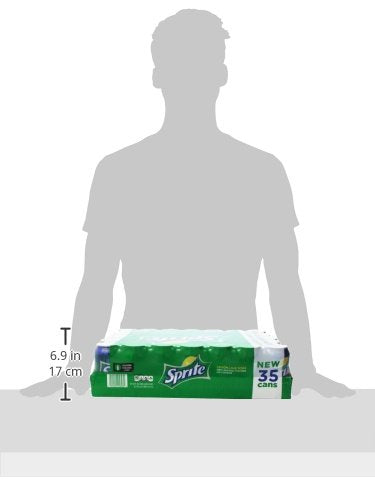 Sprite Lemon Lime Soda Cans, 12 Ounce (Pack Of 35)