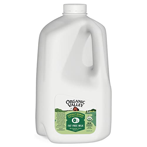 Organic Valley, Organic Skim Milk, 128 oz (Gallon)