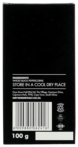 ORYX BLK PEPPER REFILL ( 6 X 100 GRAM )