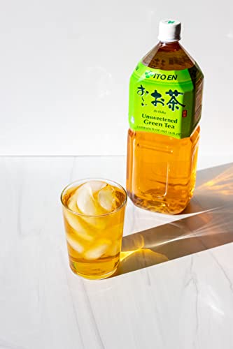 Ito En Oi Ocha Green Tea, Sugar Free, 2 Liter Bottle, 67.6 Ounce (Pack Of 6)