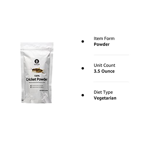 Cricket Powder Made Of 100% Cricket (.22 Lb)