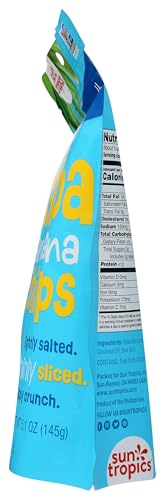 Sun Tropics Sea Salt Banana Chips, 5.1 Oz