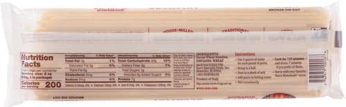 Raos Homemade Bucatini Pasta  16oz  Traditionally Crafted  enhanced Quality  From Durum Semolina Flour  Traditional Bronze Die Cut  Imported from Italy