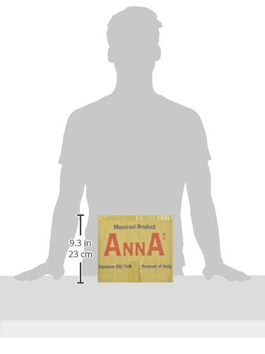 Anna Italian Linguine Fini Pasta No. 8 - 6 Pack of 16 oz. Pkgs - 1 Pound Total