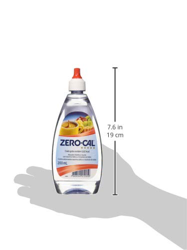 Zero Cal Sweetener Drops 6.6oz - Zero Cal Adoante Diet  tico Liquido 200ml (PACK OF 1)