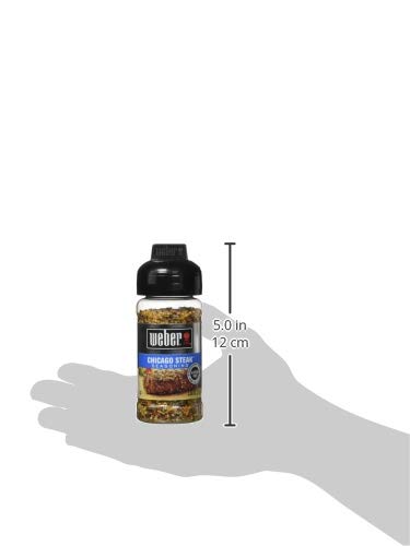 WEBER Grill CHICAGO STEAK Seasoning 2.5 oz. (Pack of 2)