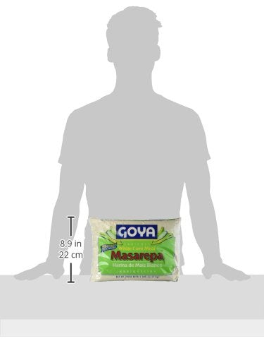 Goya Foods Masarepa Pre-Cooked White Corn Meal, 5 Pound