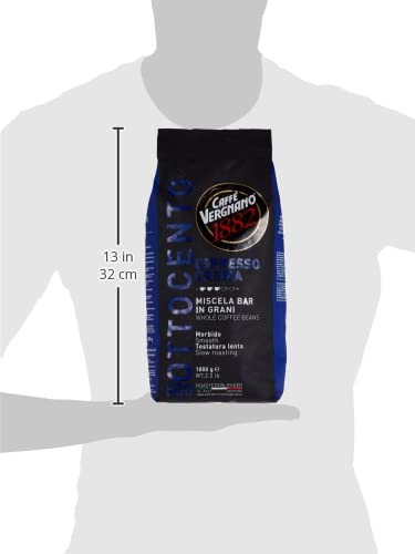 Caffe Vergnano 1882 Espresso Crema '800 Beans - 2.2 Lb