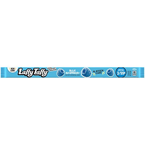 Laffy Taffy Rope, Blue Raspberry, 0.81Ounce, Pack Of 96 (12075246)
