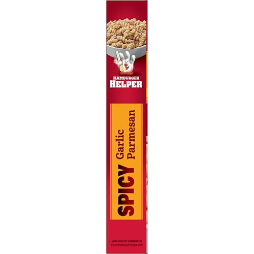 Hamburger Helper Spicy Parmesan Garlic, 6 oz (Pack of 1)