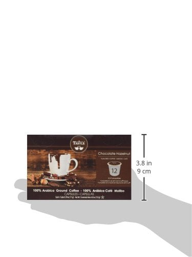 Cafe Tastlé Chocolate Hazelnut Single Serve Coffee, 12 Count