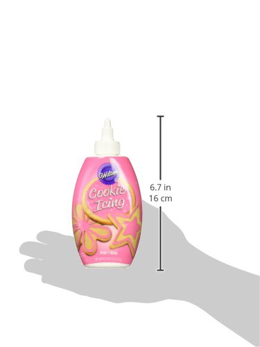 Wilton Cookie Icing - Quick, Easy-To-Use And Ready For Cake And Cookie Decorations, 9 Ounce, Pink