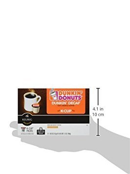 Dunkin Donuts K-Cups Decaf Coffee Pods - 48 Count, Single Serve