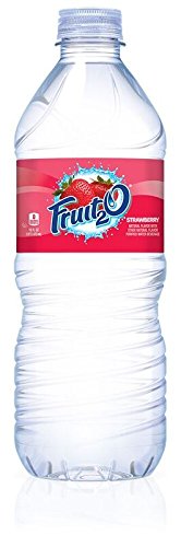 Fruit2O Zero Calorie Flavored Water, Strawberry, 6 Count, 384 Fl Oz (Pack of 4)
