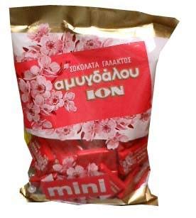 Mini Milk Chocolate With Almonds (Ion) 400G