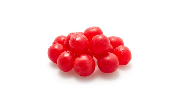 Yupik Sour Cherry Candies, 2.2 Lb, Cherry-Flavored Balls, Sweet & Tart, Chewy Red Gummies, Fun Treat, Sweet Candy, Delicious Sna