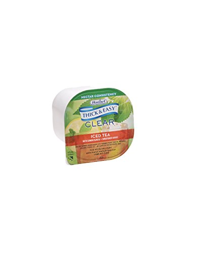 Thick & Easy Clear Thickened Iced Tea, Nectar Consistency, 4 Fl Oz (Pack Of 24)