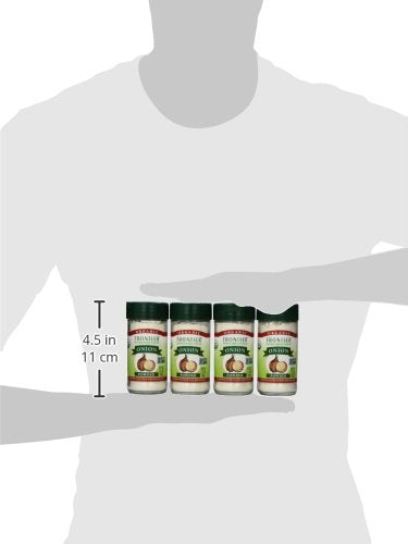 Frontier Organic Spices, Onion Powders, 2.1 Ounce (Pack Of 4)