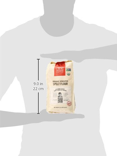 One Degree Organics Organic Sprouted Spelt Flour, 32 Oz