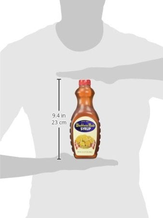 Blackburn-Made Syrup 24oz Bottle (Pack of 3) (Choose Flavor Below) (Old Fashioned Pancake & Waffle Syrup - No High Fructose Corn