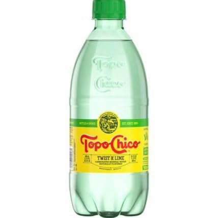 Marlo Goods - Topo Chico Twist Of Lime 20oz 6pk Bottles, Refreshing Mineral Water with Lime Flavor Great For Any Occasion