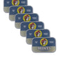 Buc-ee's Gluten Free & Sugar Free Mints - 50 mints Tin Can, Pack of 6 (Peppermint)