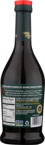 Monari Federzoni Balsamic Vinegar of Modena, 16.9 Fl Oz (Pack of 2), Product of Italy
