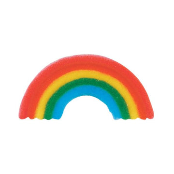 Primary Rabinow Edible Sugar Cake Toppers, 12 Count