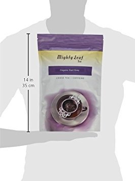Mighty Leaf Organic Earl Grey Tea, 1 lb Loose Leaf Bag, Rich and Aromatic Black Tea with Bergamot