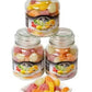 Cambridge & Thames, Made In Germany, Assorted Citrus And Fruit Candy, 10.5Oz Candy Glass Jar With Lid