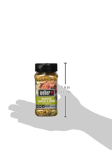 Weber Seasoning, Roasted Garlic and Herb, 7.75 Ounce