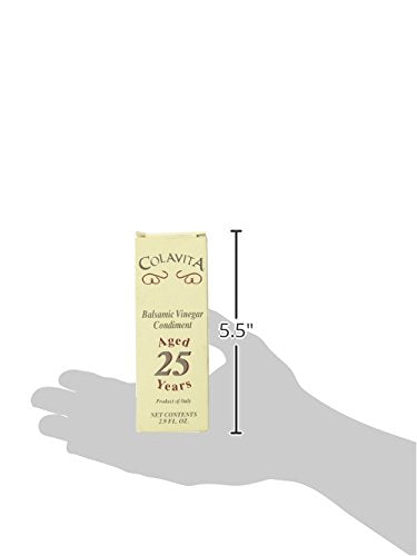 Colavita Balsamic Vinegar - 25-Year Balsamic Vinegar Condiment, 2.9 Ounces