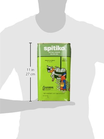 Spitiko Greek Extra Virgin Olive Oil 3 liter can