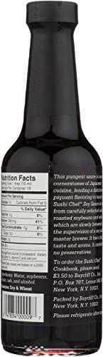 Sushi Chef Sauce Soy Dark, 10 Fz