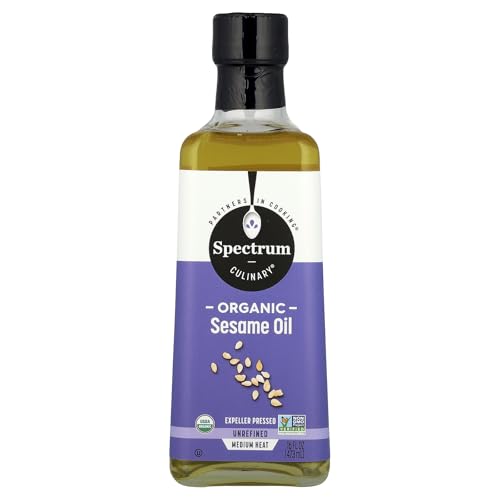 Spectrum Naturals, Oil Sesame Unrefined, 16 Fl Oz