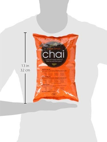 David Rio Food Service Bag Tiger Spice Chai, 1 Pack (1 X 1.8 Kg)