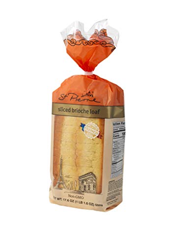 St. Pierre, Sliced Brioche Loaf, 17.6 Oz