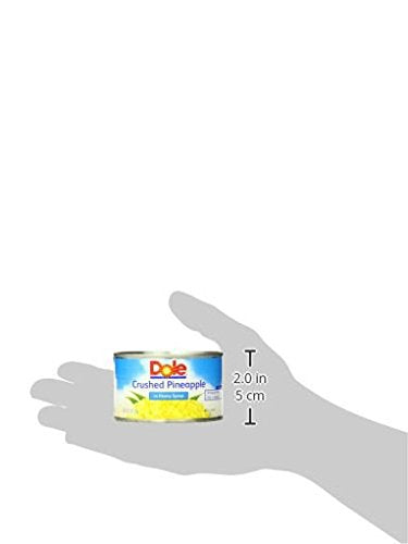 Dole Canned Crushed Pineapple In Heavy Syrup, 8.25 Oz Can