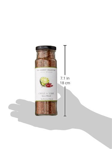 The Gourmet Collection Seasoning Blends, Chili And Lime Spice Blend - Seasoning For Cooking Fish, Soup, Chicken Wings, Salmon, S